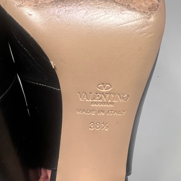 Valentino Black Studded Women's Shoes - Picture 8 of 16